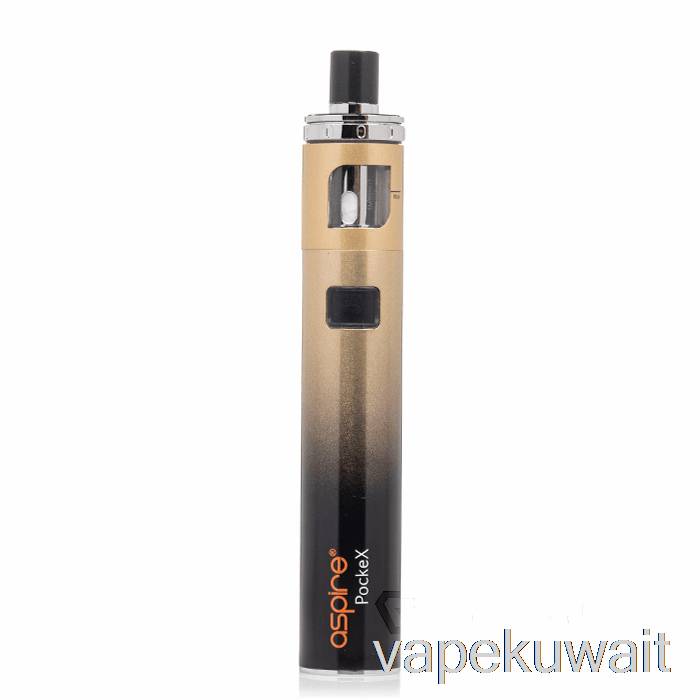 Aspire Pockex AIO Starter Kit [anni] Gold Gradient Vape الكويت